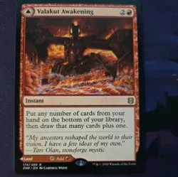 MTG 1x Valakut Awakening / Valakut Stoneforge x1 Zendikar Rising ZNR NM - Image 1
