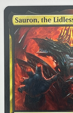 MTG Sauron, the Lidless Eye Foil LTR #288 Lord of the Rings Magic LOTR - Image 3