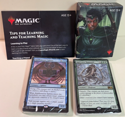 Open Box- Magic the Gathering Green Mage Starter Deck 2019, 2 Sealed Decks, READ - Image 1