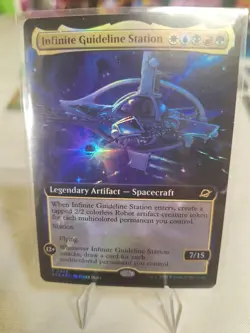 Infinite Guideline Station Extended (NM Foil) EOE-0348 Rare MTG - Image 1