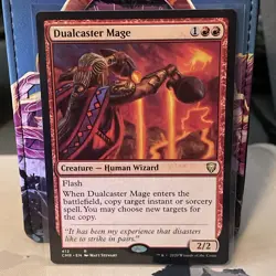 Dualcaster Mage Commander Legends Regular NM #412 - Image 1