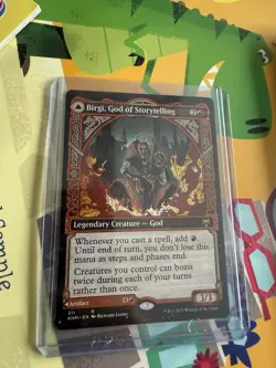 Birgi, God of Storytelling (Showcase) Kaldheim Regular - Image 1