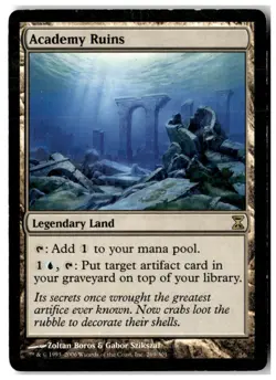 MTG Academy Ruins - Time Spiral Moderately Played - Image 1