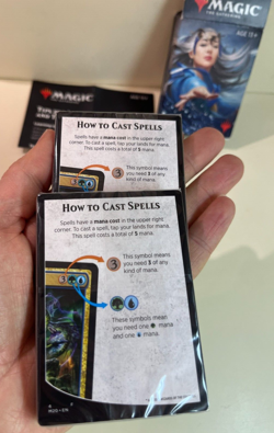 Open Box- Magic the Gathering Blue Mage Starter Deck 2019, 2 Sealed Decks, READ - Image 2