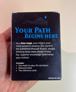 Open Box- Magic the Gathering Blue Mage Starter Deck 2019, 2 Sealed Decks, READ - Image 4
