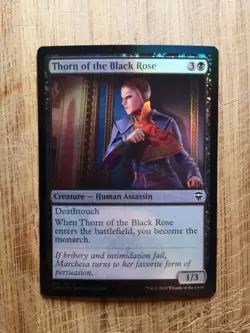 Thorn Of The Black Rose - Foil - Commander Legends - NM - EN - 154 - Image 1