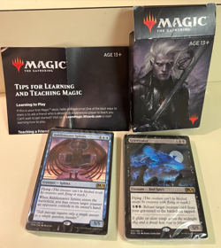 Open Box- Magic the Gathering Black Mage Starter Deck 2019, 2 Sealed Decks, READ - Image 1