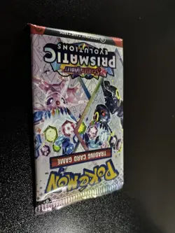 Pokemon Prismatic Evolutions Booster Pack Sealed 22.76g 3.71mm - Image 4