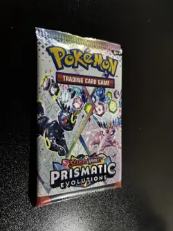 Pokemon Prismatic Evolutions Booster Pack Sealed 22.76g 3.71mm - Image 5