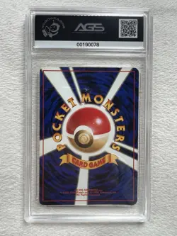 1997 Japanese Team Rocket Gang Dark Charizard Holo #006 AGS 7 NM Vintage Pokemon - Image 3