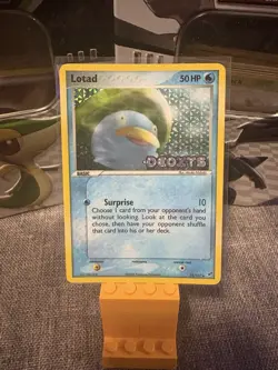 Lotad - 35/107 - Pokemon Ex Deoxys Reverse Holo Rare - Image 1