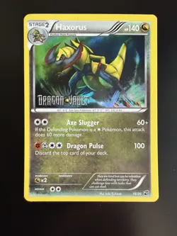 Haxorus Dragon Vault Stamped Blister Promo 16/20 Pokemon TCG - Image 1