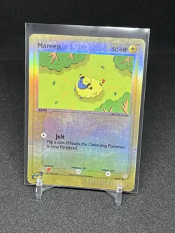 Pokemon TCG Mareep Reverse Holo EX Dragon 64/97 Common Vintage LP - Image 1
