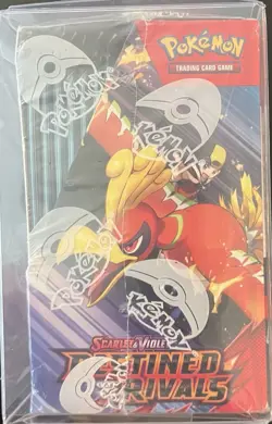 Pokemon Destined Rivals TCG Scarlet & Violet Booster Box 36 Packs & Display Case - Image 3