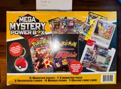 POKEMON MEGA MYSTERY POWER BOX -MEIJER EXCLUSIVE- SEALED - Image 2