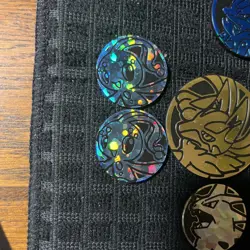 Pokemon 11 Coins With Sealed Dice Pack. All From Various Sets - Image 2