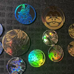 Pokemon 11 Coins With Sealed Dice Pack. All From Various Sets - Image 4