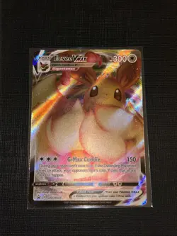 Pokemon TCG Eevee VMAX SWSH087 Shining Fates Promo - Image 1