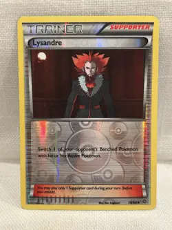 Lysandre Pokemon TCG XY Ancient Origins 78/98 Reverse Holo Uncommon 2015 * LP - Image 1