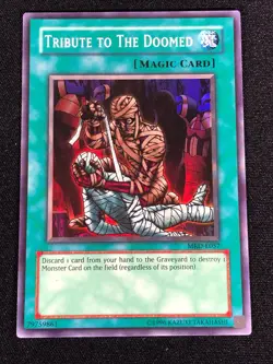 Yugioh Tribute to the Doomed MRD-E057 Super (NM) - Image 1