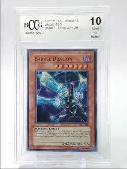 BARREL DRAGON 2002 YU-GI-OH! METAL RAIDERS UNLIMITED BCCG 10 Q4763 - Image 1