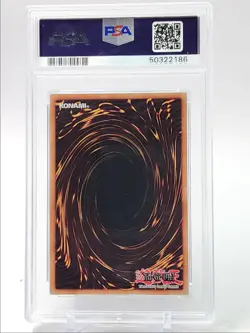 BLUE-EYES WHITE DRAGON 2002 YU-GI-OH LEGEND OF BLUE EYES HOLO PSA 7 Q4763 - Image 2