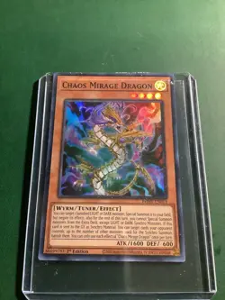 Yu-Gi-Oh! TCG Chaos Mirage Dragon Photon Hypernova PHHY-EN013 Super Rare - Image 1