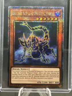 YuGiOh - IDO THE SUPREME MAGICAL FORCE MP24-EN026 Quarter Century Secret Rare - Image 2