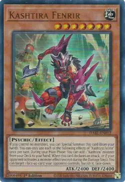 Yugioh! Kashtira Fenrir - DABL-EN012 - Ultra Rare - 1st Edition Near Mint, Engli - Image 1
