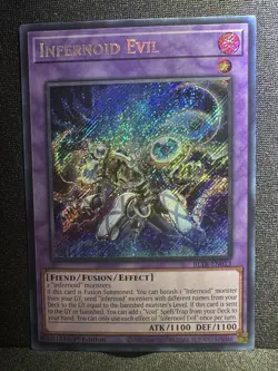Infernoid Evil - YuGiOh! BLTR-EN013 Secret Rare 1st Ed NM - Image 1
