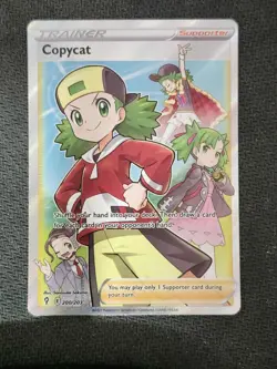 COPYCAT - 200/203 - FULL ART - EVOLVING SKIES - ULTRA RARE - POKEMON CARD - Image 1