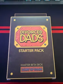 Divorced Dads Starter Pack - Court of Chaos - Trading Cards - Image 1
