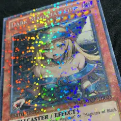 Dark Magician Girl Yugioh Waifu Custom Card Holo Foil Anime Rare Sexy Risque - Image 3