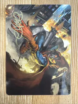 Hobgoblin, Mantled Marauder SIGNED (15/54) Art Series NM (Art Card) [MTG] - Image 1