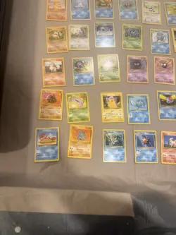 Pokemon Card Bulk Lot 82 UNIQUE Cards, Vintage WOTC LP/MP/NM Fossil Jungle Base - Image 5