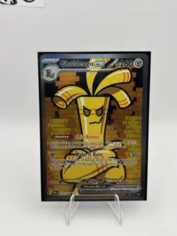 Gholdengo ex 252/182 Special Illustration Rare Paradox Rift Pokemon Card - Image 1
