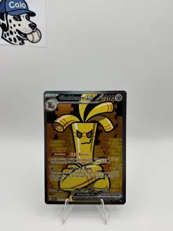 Gholdengo ex 252/182 Special Illustration Rare Paradox Rift Pokemon Card - Image 3