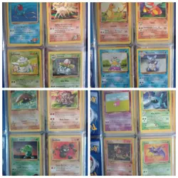 Vintage Pokemon Binder 84 Card Lot WOTC Gym Base Fossil Jungle Base 2 1999-2002 - Image 5