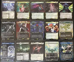 Final Fantasy MTG Foil Extended Art Borderless -30 Card Rare Mythic Lot- Yuna - Image 3