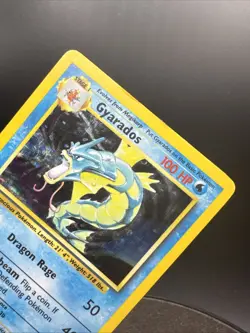 Gyarados 6/102 Holo Rare Base Set Pokemon Card WOTC - Image 3