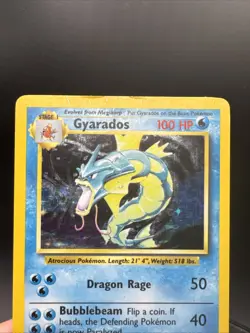 Gyarados 6/102 Holo Rare Base Set Pokemon Card WOTC - Image 4