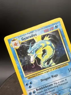 Gyarados 6/102 Holo Rare Base Set Pokemon Card WOTC - Image 5