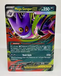 Mega Gengar EX - 056/094 PFL - Phantasmal Flames Near Mint Card Pokemon - Image 1
