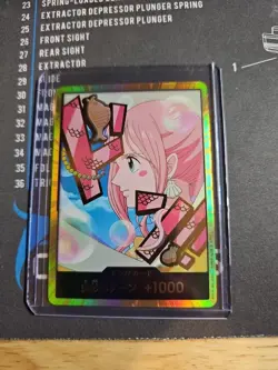 Gold Frame DON !! Card Shirahoshi ONE PIECE Card PRB-02 The Best Vol.2 JP/A2 - Image 3