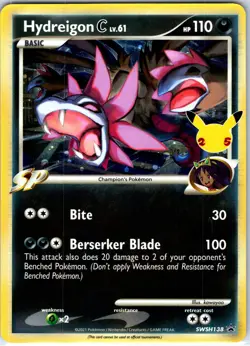 Hydreigon C lv.61 SWSH138 SWSH: Sword & Shield Promo Cards Holo - Image 1