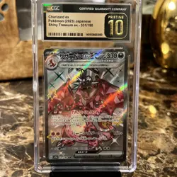 CGC PRISTINE 10 Charizard ex 331/190 SSR sv4a Pokemon Card JPN (US SELLER) - Image 1