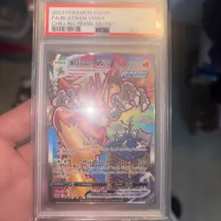 Blaziken VMAX Alternate Art Secret Holo Card PSA 10 Chilling Reign 201/198 - Image 1