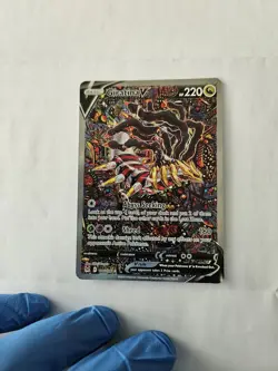 Giratina V Alt Art #186/196 Lost Origin SWSH Holo Pokemon Card TCG NM Ungraded - Image 2