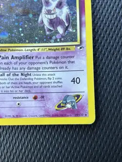 Pokemon Sabrina's Gengar Holo 14/132 Gym Heroes Card - Image 5