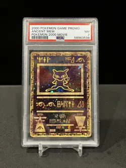 2000 Pokemon Promo Ancient Mew Movie Trading Card Game TCG PSA 7 - Image 1